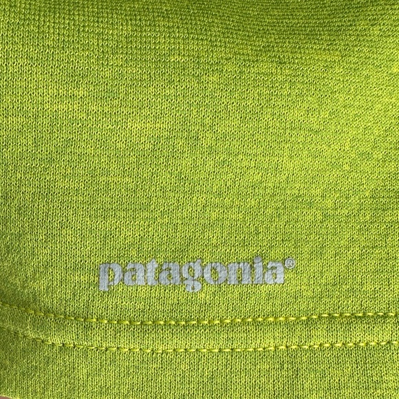 Patagonia Capilene Mid-weight Green Long Sleeve Top Size Medium - Picture 5 of 6